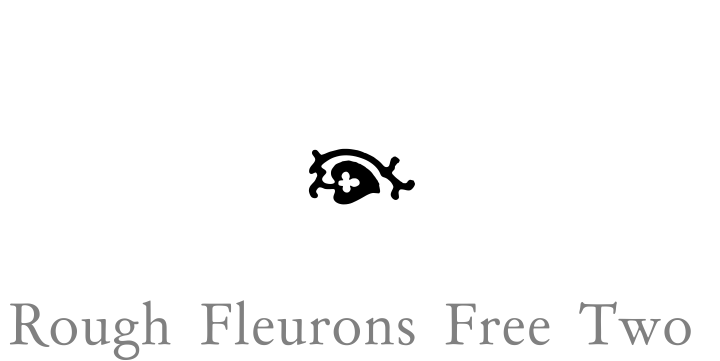Rough Fleurons Free Two